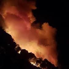 Armageddon-like scene- resident describe the fires raging through Knysna