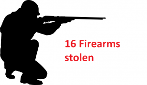 Sixteen firearms stolen during farm invasion in Waterval Boven