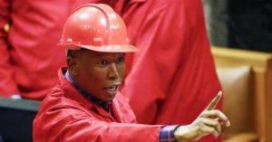 Economic Freedom Fighters leader Julius Malema on Wednesday again issued a call to poor black South Africans to occupy unused land illegally