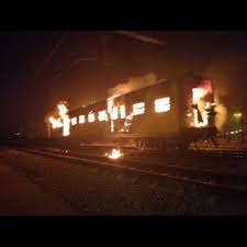 Train burning saga - is there more that meets the eye?