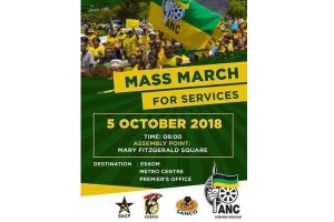 It is hilarious! - ANC marching against themselves