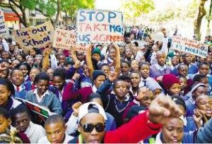 Schools in SA are lawless institutions serving as training centers for criminals and not for educational purposes