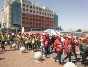 NEHAWU is making numerous demands -“We are not in the march because we are lazy to work" - Yeah right, and you think we must believe you?