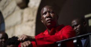 EFF leader Julius Malema best known anti-white, hate speech ranting villain is receiving blue-light protection - at the cost of the taxpayer - where is the protection for the farmers of the white South African Minority Group?
