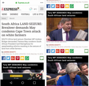 South-Africa is another country changing from a bread basket into a basket case - British Mp Demands Prime Minister Condemn Expropriation Of Land In Sa