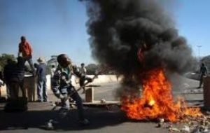South Africa's infrastructure built by whites over three centuries is now being destroyed by ANC politicians - Mayor of Stutterheim suspended after violent protests occurred in the town during which the municipal building and a clinic were burned down