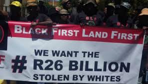 overnment wants to speed up the process to steel land to dune as a motivation for black voters to support the ANC in the coming elections