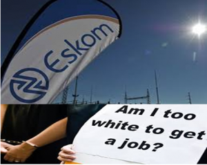 Eskom and SA are paying an expensive price for to ANC's Affirmative Action Policy - white experienced and knowledgeable engineers are missing from the state entity and now experts have to come from abroad to save Eskom