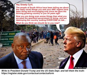 Trump Ramaphosa