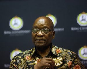 Old president Zuma 'too busy staying out of jail' to attend Ramaphosa's presidential inauguration, but instead he sent his wife, Bongi Ngema-Zuma to attend