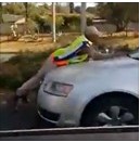 Watch | This traffic officer went the extra mile as he tried to stop a motorist from dodging a fine