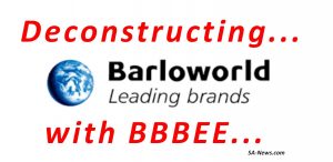 Barloworld retrenchments BBBEE racist