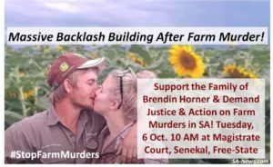 Brendin Horner Farm Murder Senekal