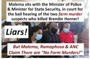 Malema Lies To Trump