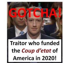 Facebook's Mark Zuckerberg funded USA Coup d'etat