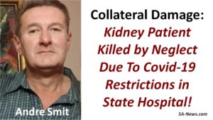 Did Covid restrictions let a man literally starve to a lonely death, in yet another horror story from a state hospital, preventing his family from noticing and helping him?