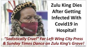 Buthelezi said: "We have been pierced to the heart by the vulgar lies splashed across two national newspapers by the editor of City Press and in the obituary of the Sunday Times.