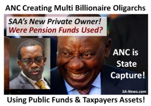 EXCLUSIVE: ANC has Systematically Been Transferring SA's Sovereign Assets & Wealth into its Own Private Pockets!