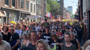 Huge March Against "Vaccination Passports" in Amsterdam Draws 100,000 Protesters from Across the Political Spectrum!
